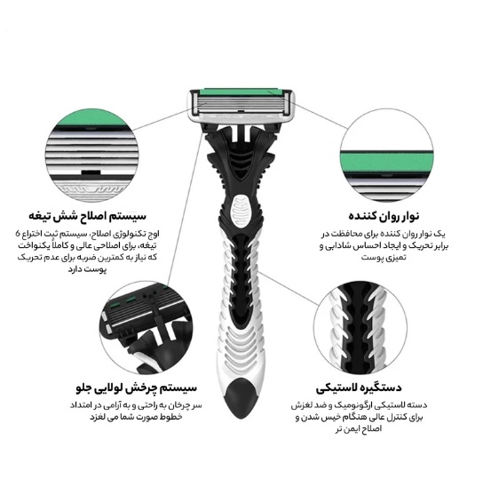 خودتراش مردانه دورکو مدل Pace 6